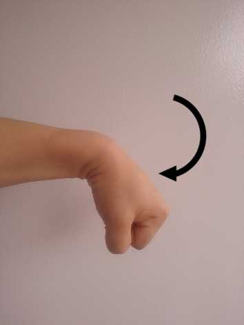 flexion muñeca activa